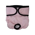 thumbnail image 3 of opvise Adjustable Fastener Tape Elastic Waterproof Washable Cotton Crotch Dog Menstrual Pants Pet Physiological Pants Pink, 3 of 8