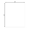 thumbnail image 2 of Textured White 26x32 Uncut Art Mat Board - No Opening - 25 Mats, 2 of 7