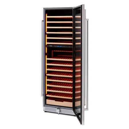 Thor Kitchen - 162 Bottles Dual Zone Wine Cooler - Stainless Steel