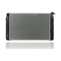Radiator - Pacific Best Inc. Fit/For 963 86-89 Buick Century, 82-86 Oldsmobile Cutlass Ciera - Plastic Tank Aluminum Core, 1-Row, With External Oil Cooler