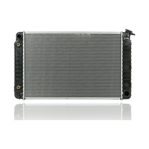 Radiator - Pacific Best Inc. Fit/For 963 86-89 Buick Century, 82-86 Oldsmobile Cutlass Ciera - Plastic Tank Aluminum Core, 1-Row, With External Oil Cooler