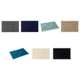 thumbnail image 4 of Billuyoard Alfombrilla de baño de poliéster Absorbente Antideslizante Inferior rápido y absorción fuerte Agarre fuerte Chenille Juegos de accesorios de baño Blanco lechoso, 4 of 6