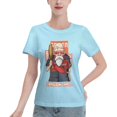 thumbnail image 1 of Women's Basic Short Sleeve T-Shirt Dragon Ball Turtle Fairy, 1 of 6