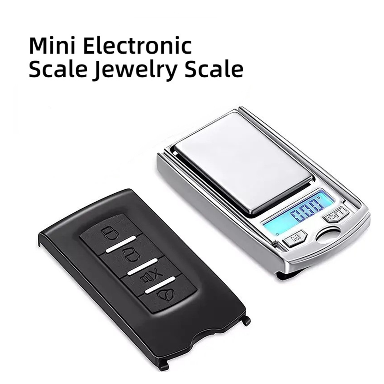 200G/0.01G Precision Jewelry Car Key Scale Mini Digital Pocket Electronic Scale with LCD Display ,Multiple Accessories