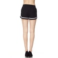 thumbnail image 7 of Women's Active Dolphin Hem Running Shorts Yoga Fitness Sport Elastic Waist Shorts, 7 of 7