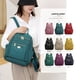 thumbnail image 3 of Mochila de tela Oxford para mujer, mochila impermeable de moda para mujer, bolso de viaje de lona de gran capacidad para verano, 3 of 4