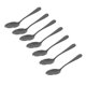 thumbnail image 3 of Cucharadas Negras Cucharadas, Mini Cucharas para Pastel de Acero Inoxidable, Cucharadas para Helado, Cucharaditas Pequeñas para Postre, Juego de 18 (Cucharas de Café Negro), 3 of 9