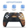 thumbnail image 4 of Skin Sticker for PS5 Slim Standard PS5 Pro Disc Digital Edition Console and Controllers Decals for Playstation 5 (The End of Time.,PS5 Slim Disc Edition), 4 of 5