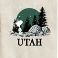 thumbnail image 3 of Peanuts - Snoopy Utah - Toddler And Youth Crewneck Fleece Sweatshirt, 3 of 6