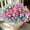 Blue+light Purple+pink, variant on 24 Bundles Realistic Fake Flowers for Outdoors, No Fade Faux Silk Flowers & Artificial Plants Lavender, for Garden Patio Porch Decor, Window Box, Hanging Basket, Planter, Grave Decorations