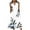 White, variant on Fancifize Women's 2024 Sundresses Casual Summer Tank Dress Floral V Neck Sleeveless Button Down Midi Beach Dress with Pockets