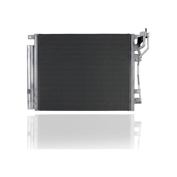 A-C Condenser - Cooling Direct Compatible/Replacement for '18-19 Hyundai Sonata 4-Cylinder 1.6/2.0 Liter Turbo - With Receiver & Dryer - 97606C2600