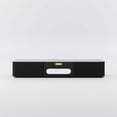 thumbnail image 2 of POVISON 62"Modern TV Stand for Projector, Sintered Stone TV Cabinet with Drawers for Home Theater, Oak Veneer MDF, Black & White Media Console, 2 of 6