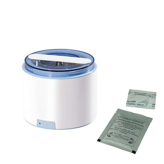 iSonic DS180 Portable Ultrasonic Cleaner – Dentures, Aligners, Mouth Guards, 41KHz, 25W Power