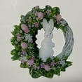 thumbnail image 2 of Adornos colgantes de Pascua, corona de huevos de conejito de Pascua, corona de huevos de conejo acrílico, corona de huevos de conejito de Pascua creada magistralmente, 2 of 6