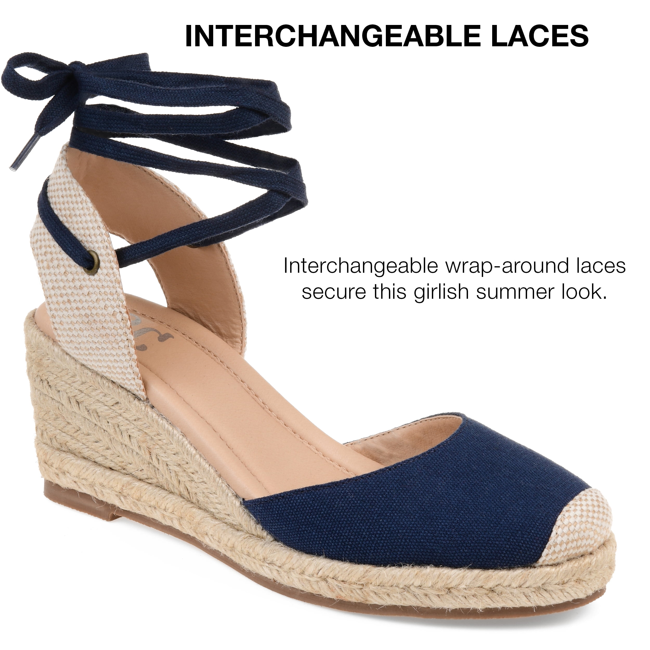 Old Navy Women's Open-Toe Espadrille Wedge Sandals