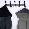 thumbnail image 5 of Wall Coat Hanger, Heavy Duty Coat Rack With Long Projected Arm, Ball Tips Protection, Suitable For Coats, Hats, 5 of 5