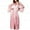 Pink, variant on Lolmot Womens Bathrobe Sexy Sleepwear Lingerie Lace Temptation Belt Underwear Nightdress Satin Silk Soft Nightgown with Strap Robe