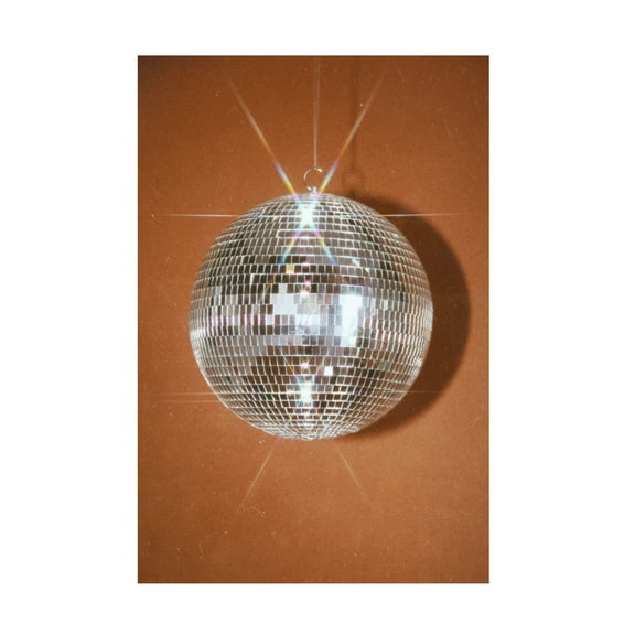 Samantha Hearn 'Orange Disco Ball' Canvas Art