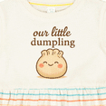 thumbnail image 4 of Inktastic Cute Kawaii Dumpling Baby Girls Baby Dress, 4 of 5