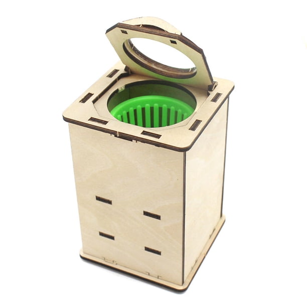 Kit de experimentos de ciencia de madera, desarrollo de lavadora eléctrica, juguete educativo, juego de autoensamblaje