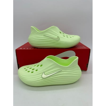 Nike ReactX Rejuven8 Women's Size 6 Neon Green Athletic Slides Shoes HV5062 700