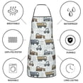 thumbnail image 6 of Sikiie Tractor and Dumper Aprons for Kitchen Cooking Aprons, Chef Apron for Men Women Chef, 6 of 7