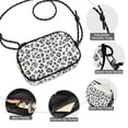 thumbnail image 3 of FORMRS Mini Crossbody Bag for Women Adjustable Shoulder Rope Travel Casual Phone Purse, Gray Leopard Pattern, 3 of 7