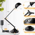 Architect Gold Desk Lamp Dimmable with USB Port, Adjustable Touch