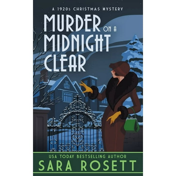 High Society Lady Detective Murder on a Midnight Clear: A 1920s Christmas Mystery, Book 6, (Paperback)