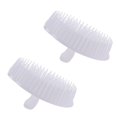 thumbnail image 3 of 10 Uds cepillos limpiadores de cabello de lavado blanco champú peine de masaje para el cuero cabelludo Sywqhk Libre de BPA, 3 of 3