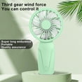 thumbnail image 2 of Yufenmy Portable Handheld Fan Clearance Fast Charging Adjustable Long Battery Life Hand Fans for Women Summer Camping Essentials Portable Fan for Travel, 2 of 8