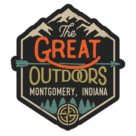 

Montgomery Indiana The Great Outdoors Design 4-Inch Fridge Magnet