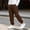 Brown, variant on Boys Cargo Pants with Pockets Regular Fit Casual Elastic Waist Drawstring Kids Jogger Pants Brown 8