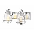 thumbnail image 4 of 2 Light Bath Vanity In Contemporary Style 16 Inches Wide By 8.88 Inches High Z-Lite 444-2V-Ch, 4 of 4