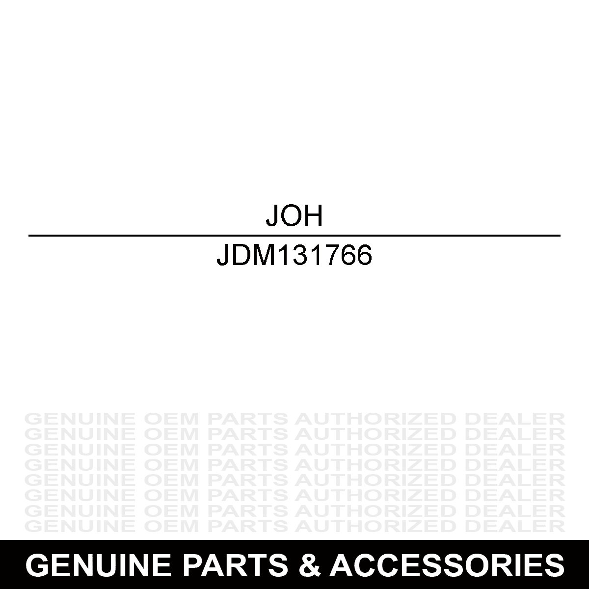 John Deere M131766 Drive Belt 240 245 260 265 285 320 325 335 345 355 D