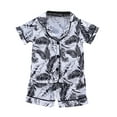 thumbnail image 1 of Ensemble de Pyjama pour Garçons avec Hauts et Shorts Imprimés, Confortable, 1 of 3