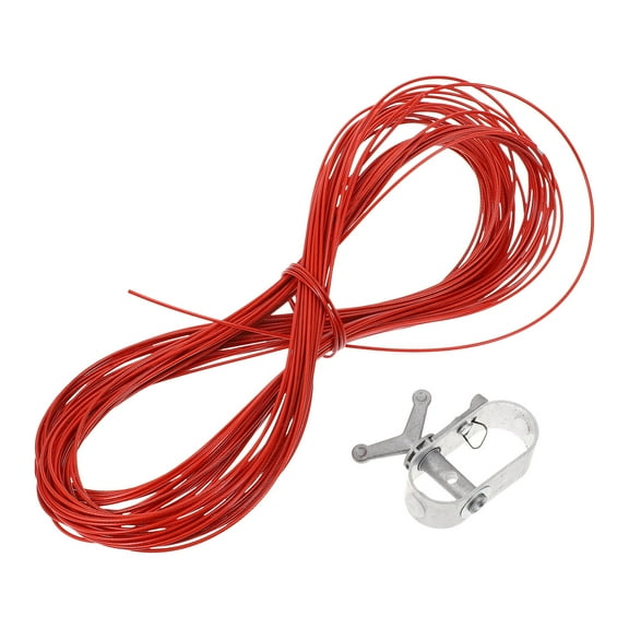 LEORX 1Set Aluminum Cable Winch with Steel Cable for Swimming Pool Cover