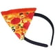 thumbnail image 2 of Diadema para disfraz de Halloween, decoración divertida con forma de pizza., 2 of 7