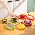 thumbnail image 7 of Aokelily Silicone Fruit Storage Box,Fruit And Vegetable Anti-Oxidation Storage Box,Silicone Fruit and Vegetable Storage Containers Set for Fridge Keep Fresh(4 Pcs), 7 of 7