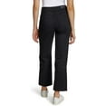 thumbnail image 3 of Social Standard by Sanctuary Women's High-Rise Straight Jeans Black, Size 14, 3 of 3