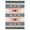 Blue/Ivory, variant on SAFAVIEH Cotton Kilim Faris Southwestern Cotton Area Rug, Aqua/Ivory, 4' x 6'