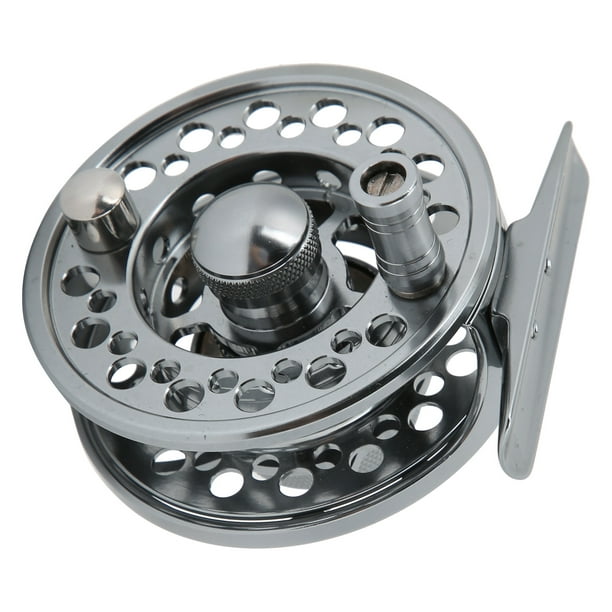 Aluminum Alloy Fly Reel, 1:1 Gear Ratio CNC Adjustable Unloading Device 3/4 Fishing  Fly Reel For Fishing 