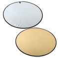 thumbnail image 2 of Reflector 2 En 1 Reflector De Tela De Nailon Dorado Con Bolsa Portátil Para Fotografía Al Aire Libre Para Fotografía En Interiores ANGGREK Otros, 2 of 8