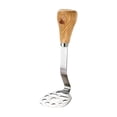 thumbnail image 2 of 1Pcs Mini Potato Masher, Stainless Steel Cheese Tool Set with Wood Non Slip Handle, Bean Vegetables Food Mashers Kitchen Mashing Utensil, 2 of 9