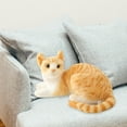 thumbnail image 3 of Gato suave Juguete de peluche Animal Acolchado de felpa Relleno Simulación siameses para niñas Novia Estilo A Yotijar  Juguetes de peluche, 3 of 8