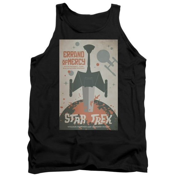 Star Trek Tos Episode 26 Adult Tank Top Black