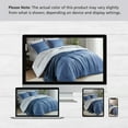 thumbnail image 5 of Mainstays 8-Piece Bed in a Bag Comforter Set with Sheets and Blanket, Indigo, Queen, 5 of 14