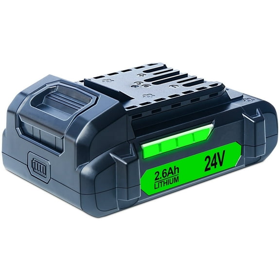 FSKE 2600mAh Batteries Replacement for Flex 24V Battery Lithium-Ion FX0111-1 Compatible with FXM601-2B FX1131 24V Power Tools