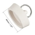 thumbnail image 3 of Uxcell Rubber Sink Drain Stopper with Hanging Ring 2 Pack 1.63" - 1.73", 3 of 5